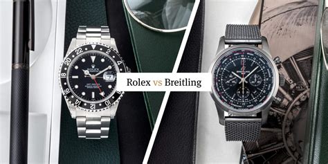 rolex vs breitling comparison